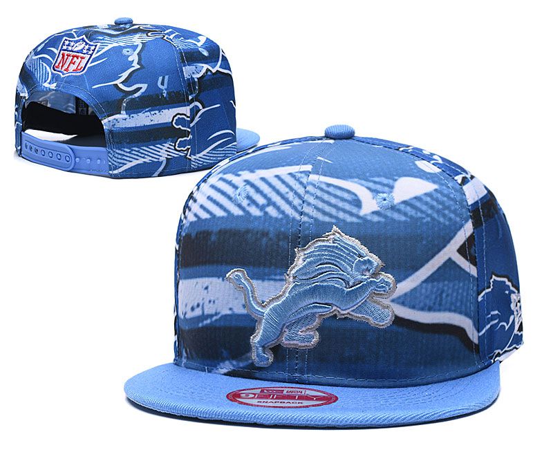 2022 NFL Detroit Lions Hat TX 0902->nfl hats->Sports Caps